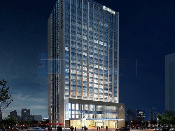 深圳粤丰大厦建筑幕墙施工案例
