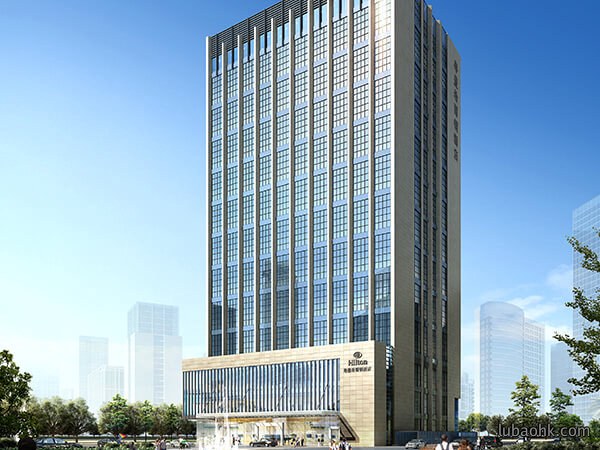 深圳粤丰大厦建筑幕墙施工案例