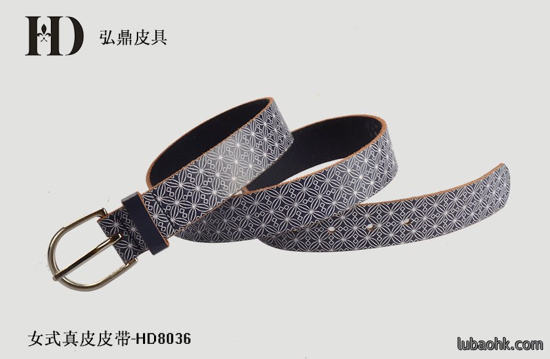 女士真皮腰带HD8036